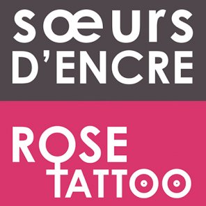 Logo Soeurs d'encre, Rose tattoo