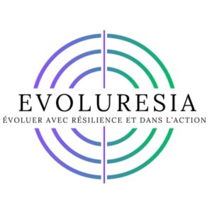 Logo Evolurésia, évoluer avec résilience et dans l'action