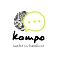 Logo Kompo, contenus handicap