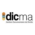 Logo de Dicma, Gestion documentaire de dictée.