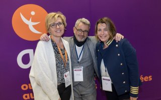 Photo de Muriel Richard, Charles Myara et Nicole Frêné