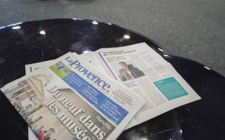 Photos des articles parus avec les partenariats médias Le Monde et La Provence