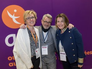 Photo de Muriel Richard, Charles Myara et Nicole Frêné