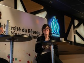 Prise de parole de Justine Janvier, pour un Talk