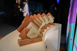 Prise de vue des 6 trophées de remise du prix Activateur de progrès 2025