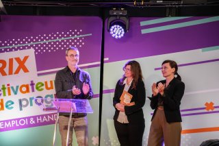 L'APF France Handicap du Pas-de-Calais a reçu le trophée ADP 2025, dans la catégorie Recrutement et accès à l'emploi