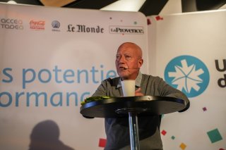 Prise de parole de Joël Paris, sur un Talk. Joël est skipper et Fondateur de "Rêve à perte de vue"