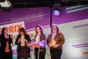 Remise du trophée à l’entreprise Caillau, qui obtient le prix activateur de maintien dans l’emploi et d’évolution professionnelle